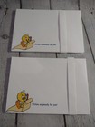 Vtg Warner Bros   Tweety   Sylvester Stationary Set - Paper  Envelope   Booklet