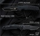 Pocket Knife Tactical Spring Assisted Open Blade Folding Knife Hunting Knives