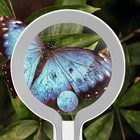 Portable 5x 10x Magnifying Glass Handheld Magnifier Zoomer Loupe With 29led Lamp