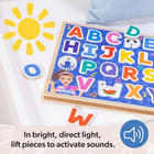 Melissa   Doug Ms  Rachel Wooden Phonics Alphabet Sound Puzzle With