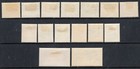 Vatican Sc 1-13 e1-2 1929 Definitive Mhh mhr  no Thin 