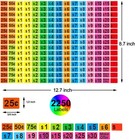 2250 Pcs Garage Sale Stickers  Yard Sale Price Stickers  Price Tag Labels Sticke