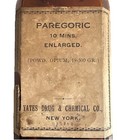 Powdered Opium Paragoric Yates Drug Ny Antique Bottle   Brown 8 