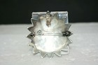 Vintage Mexican By Icm Sterling Silver Abalone Curved 2 1 8 Inch Pin pendant 