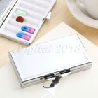 7 Day Tablet Pill Box Holder Weekly Medicine Storage Organizer Container Case