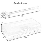 Ratchet Pipe Threader Kit Set W  6 Dies   Storage Case