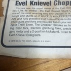 Vintage 1975 Ideal Toy Evel Knievel Chopper Assembly Instructions