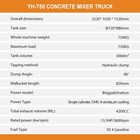 13 5hp Driven Crawler Type Mini Concrete Mixer Truck With B s Gasoline Engine