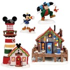 Dept 56 2026 Disney Coastal Village Set 4 Pete s  Crabby  Keeping Watch  Ahoy 