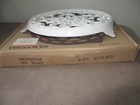 Le Creuset Cousances Enameled Cast Iron White Trivet 8  France In Box