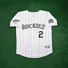 Troy Tulowitzki 2007 Colorado Rockies World Series Men s Home White Jersey