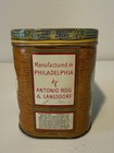 Vintage Girard Founders Cigar Oval Tobacco Tin - Liberty Can Co 