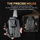 Tsg Universal Weapon Lights Laser And Iwb Holster -rh Combo Fits  Glock 17 19 A