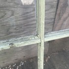 Antique 6 Light Window Sash   31   x 26    Salvaged  crafts garden Retro
