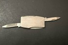 Vintage Pan Am Airline Pocket Knife Fingernail File Vulcan Japan Stainless