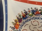1939 Ny Worlds Fair Scarf Foreign Pavilion Names People In Ethnic Dress 24 5x 24