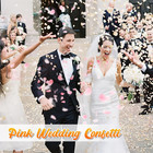 180 Pcs Real Pink Dried Rose Petals Confetti For Wedding Pink Confetti   1 75oz