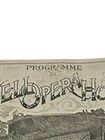 Antique Lowell Opera House Programme 1895 The Cotton King Fay Bros   Hosford Ma