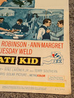 Original 1965 The Cincinnati Kid Insert Movie Poster 14x36 Steve Mcqueen 65 252