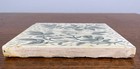 Antique Minton Tile No  2687 Floral Transferware Stoke On Trent 6   