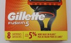Gillette Fusion 5 Razor Blades 8 Cartridges - New Shipped From Usa