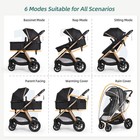 6-in-1 Convertible Baby Stroller With Bassinet Pushchair - Folding Infant New   