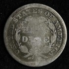 1854 Seated Liberty Silver Half Dime E248 Yzcm