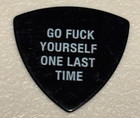 Buddy Guy Signature Guitar Pick Concert Tour Stage Plectrum Gfy One Last Time