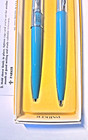Vintage Parker Jotter   Turquoise Pen   Pencil Set   Calander  1968