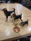 Miniature 3 Piece Bone China Beagle Family