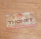 Original With Label Bentwood Early Thonet Bistro Cafe Chair Wood 35  16 d Pair