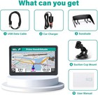 Garmin Car Truck Gps Navigation 7 Inch Touch Screen 2026 Maps Spoken Direction