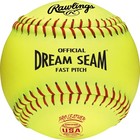 Official  Pro Leather Dream Seam Fastpitch Softballs   Usa asa   C12ryla   12   