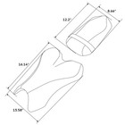 Rider Driver   Passenger Seat Fit For Yamaha Yzf R1 Yzfr1 Yzf-r1 2004 2005 2006