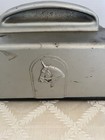 Mid Century horse Head iron poker Caddy original Chips  Rare