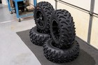Honda Rancher 350 25  Bear Claw  Atv Tire   Hl4 Wheel Kit Sra1ca