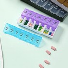 1 Pc Weekly Pill Box Organizer Twice A Day 7-14 Day Ampm Medicine Organizer Case