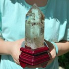 All 1 95lb Natural Smoky Quartz Obelisk Crystal Wand Point Healing G8062