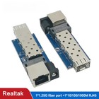 Sfp Media Converter Gigabit Mini10 100 1000mbps Fiber Optical Ethernetswitch Lot