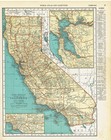 1936 Collier s Atlas Map California   Colorado By Rand Mcnally Cartographer