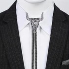 Gelconnie Native American Bolo Tie Rodeo Cowboy Leather Necktie Western Necklace