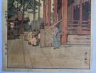 Hiroshi Yoshida-japanese Woodblock Print-yasaka Shrine