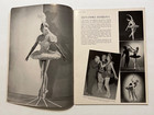 Vintage 1945-46 Program Ballet Russe De Montel Carlo S j  Denham  Lot Of 2