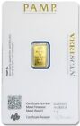 Pamp Suisse Fortuna 1 Gram  9999 Gold Bar - Sealed Assay Card