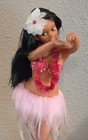 Vintage Aloha Hawaii Dancing Hula Hawaiian Girl 