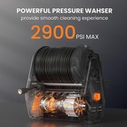 Giraffe Tools Electric Pressure Washer 2900 Psi Power Washer Hose Reel 100 Feet