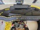 Tyco Slot Car Track Set With Controllers And Accessories  untested 