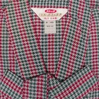 Vtg Japanese Nemaki Winter Flannel Onsen Hot Spring Kimono  Womens Large