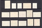 Qeii 1954 Fiji Definitive Set To   1 Sg280-295 Mnh