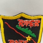 Patch Vintage River Rats Usaf Pilot Military Patch Vietnam War Red River Valley
